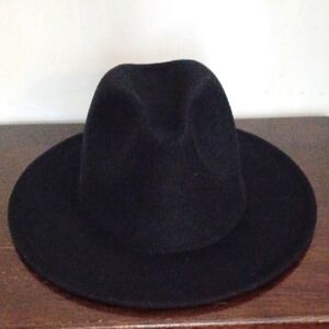Classic Black Fedora Hat